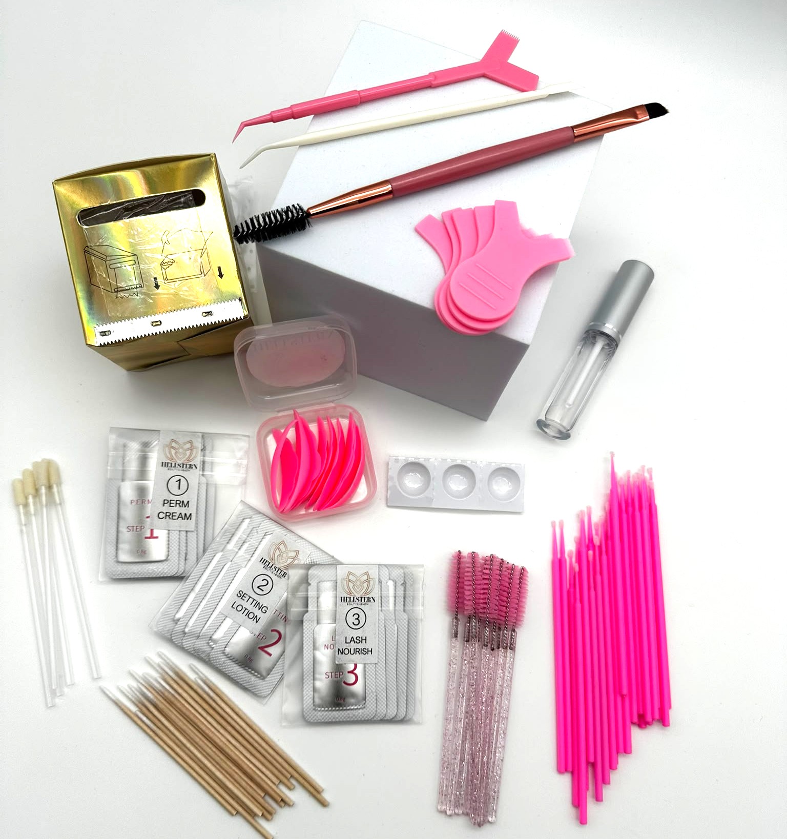 Lashlifting & Browlifting Set Rosa incl. Onlineschulung