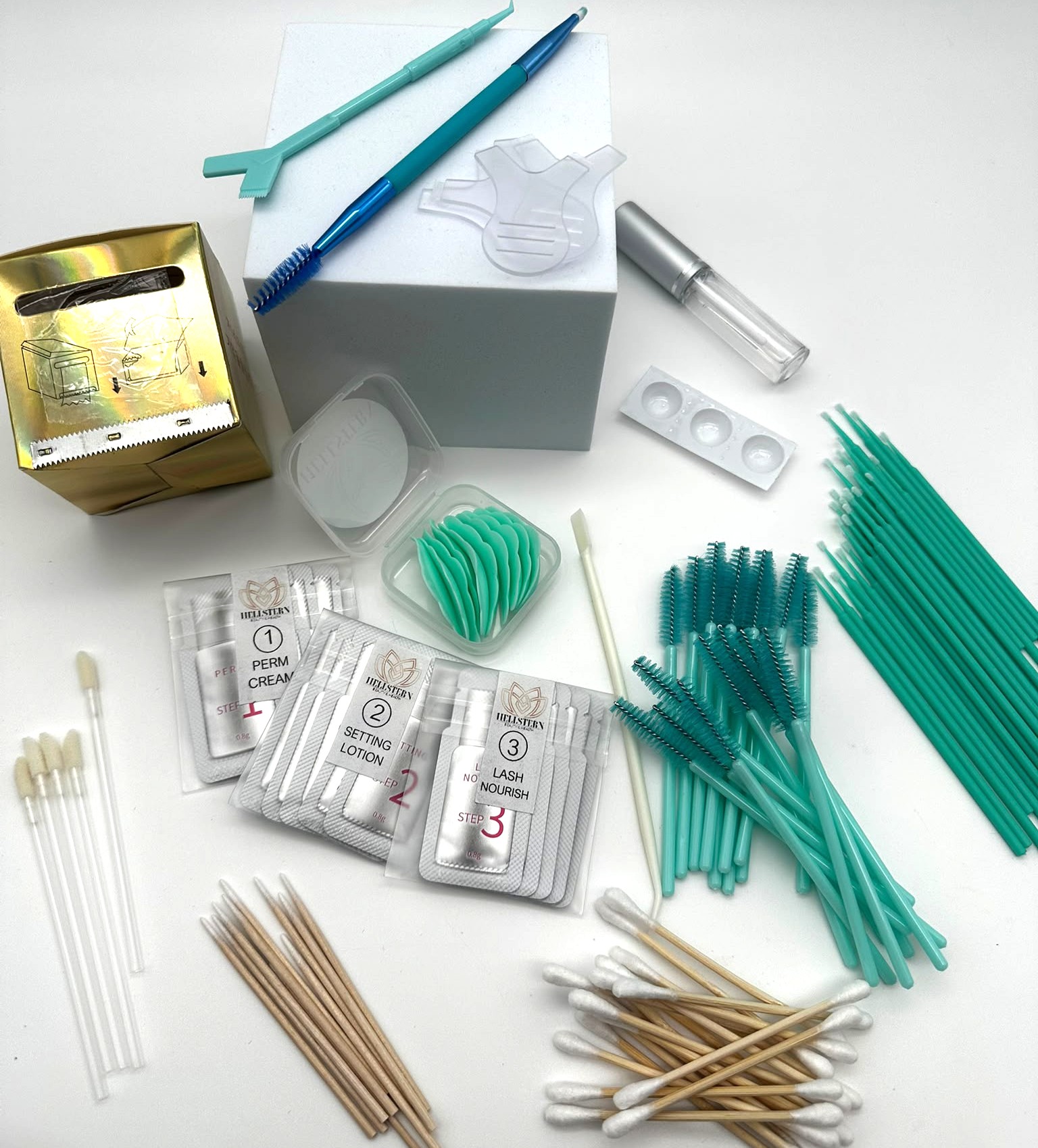 Lashlifting & Browlifting Set Türkis incl. Onlineschulung