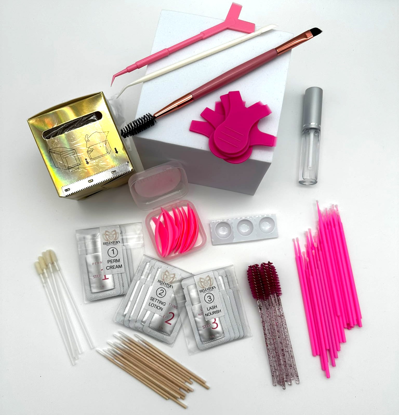 Lashlifting & Browlifting Set Pink incl. Onlineschulung
